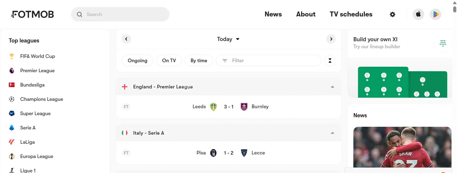Playzeet is the Best When You Need Instant Live Football Scores and Results